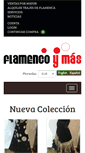 Mobile Screenshot of flamencoymas.com